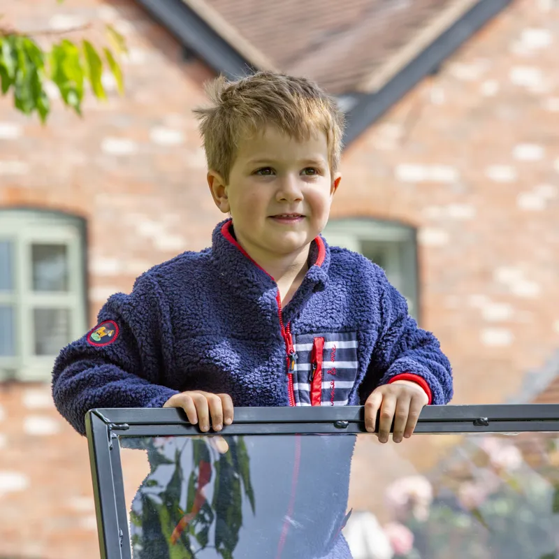 Shires Winnie and Me Children's Fleece - Navy-9