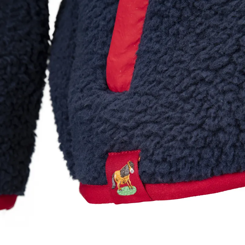 Shires Winnie and Me Children's Fleece - Navy-6