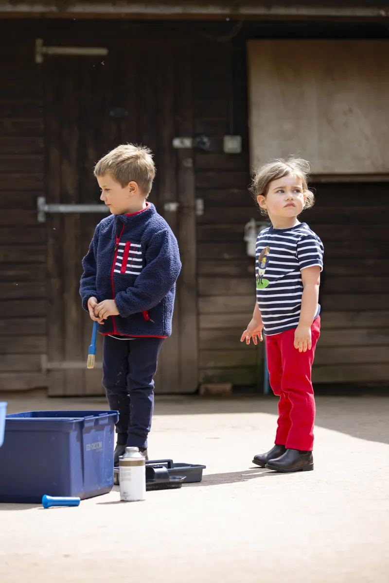 Shires Winnie and Me Children's Fleece - Navy-7