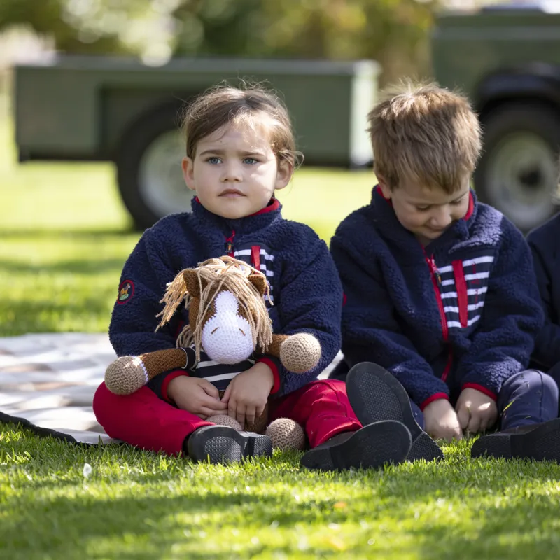 Shires Winnie and Me Children's Fleece - Navy-8