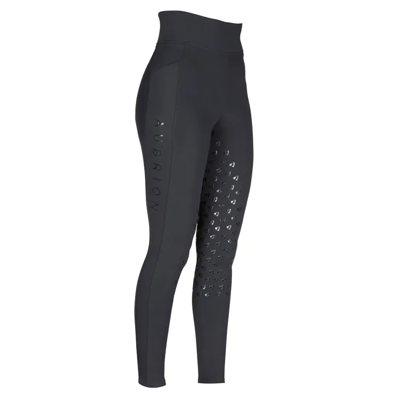 Shires Aubrion Eltar Riding Tights - Black-1