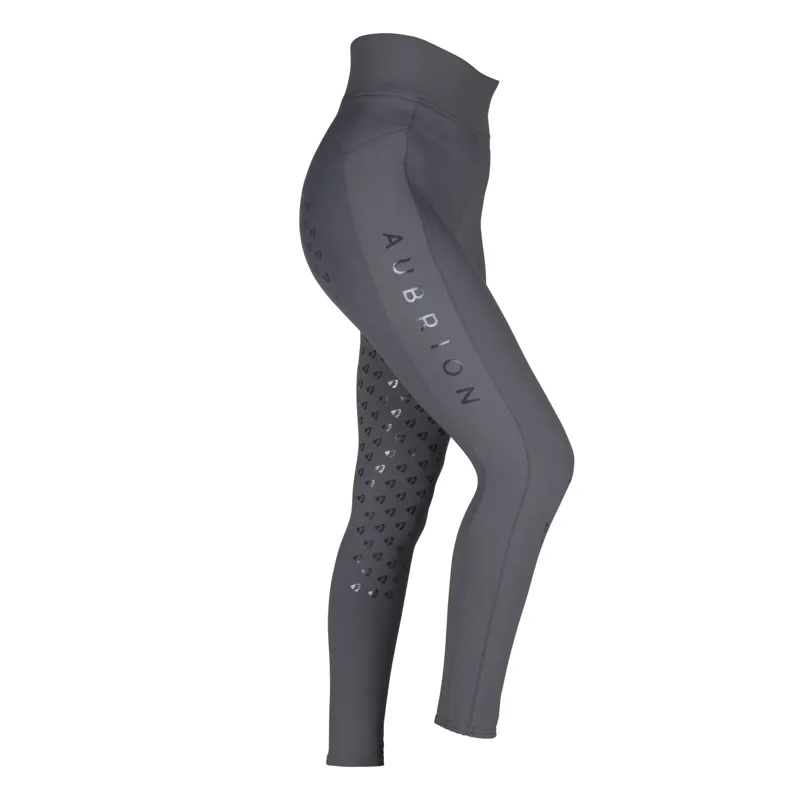 Shires Aubrion Eltar Riding Tights - Grey