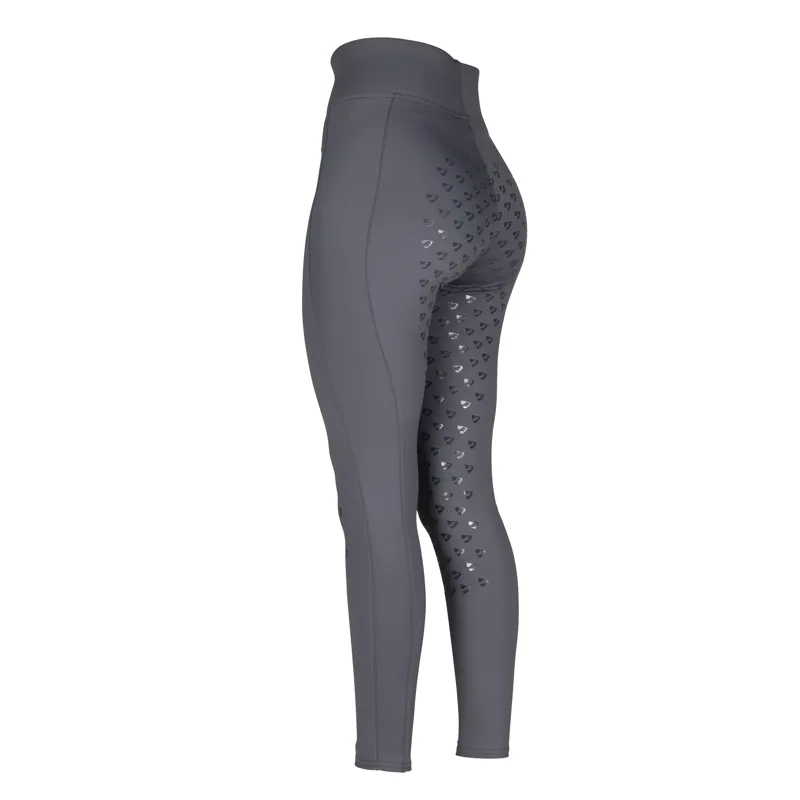 Shires Aubrion Eltar Riding Tights - Grey-3