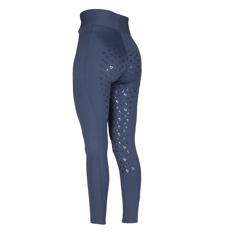 Shires Aubrion Eltar Riding Tights - Navy-3