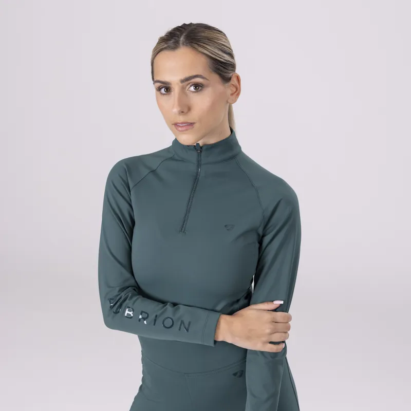 Shires Aubrion Eltar Base Layer - Green-1