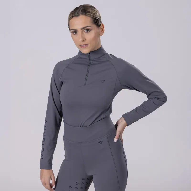 Shires Aubrion Eltar Base Layer - Grey-1