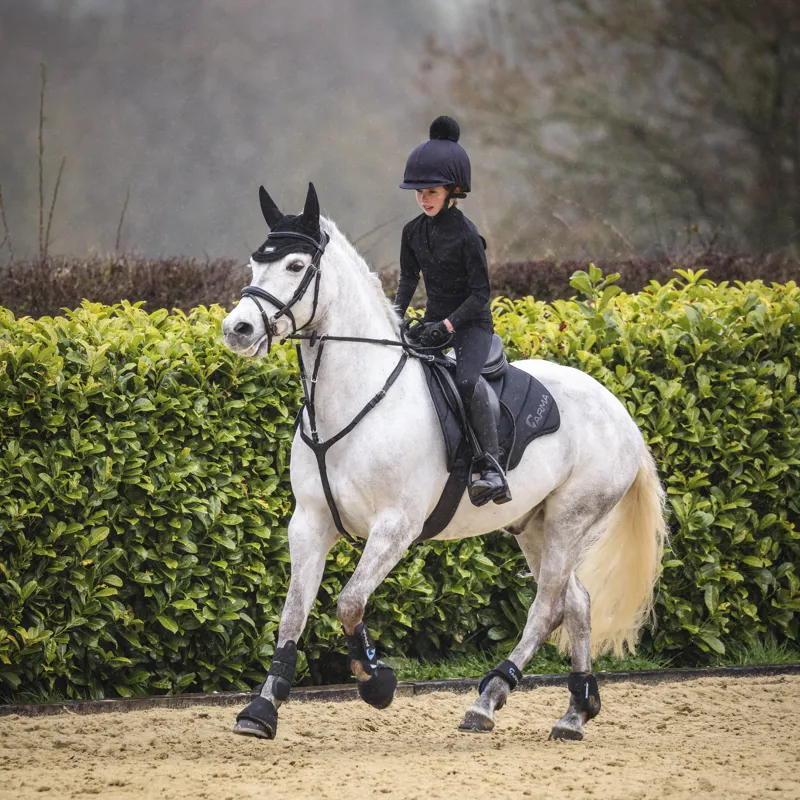 Shires Aubrion Eltar Children's Base Layer - Black-3