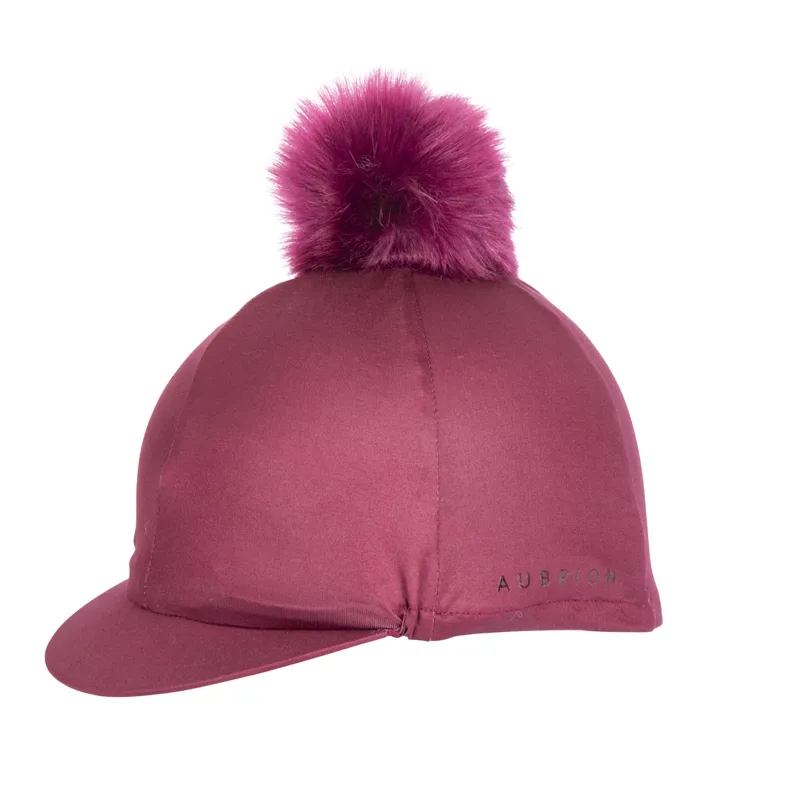 Shires Aubrion Eltar Hat Silk - Black Cherry