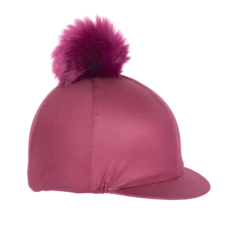 Shires Aubrion Eltar Hat Silk - Black Cherry-1