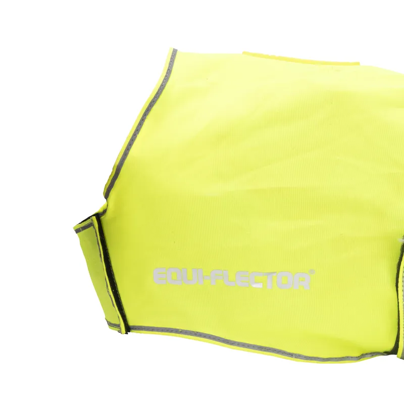 Shires EQUI-FLECTOR Reflective Mesh Dog Coat - Yellow-2