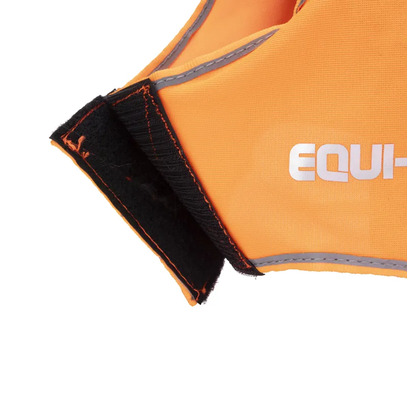 Shires EQUI-FLECTOR Reflective Mesh Dog Coat - Orange-7