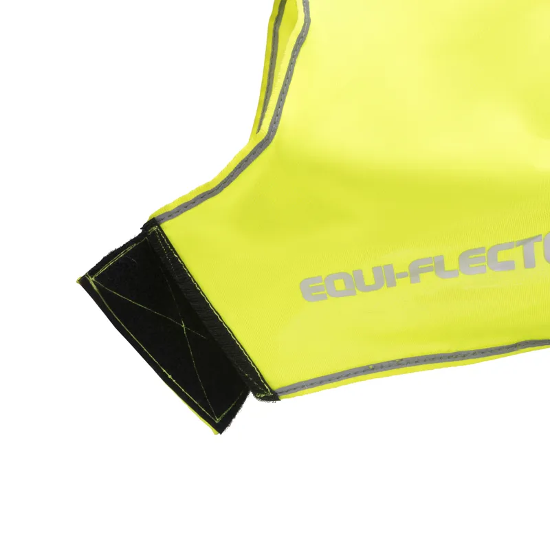 Shires EQUI-FLECTOR Reflective Mesh Dog Coat - Yellow-3