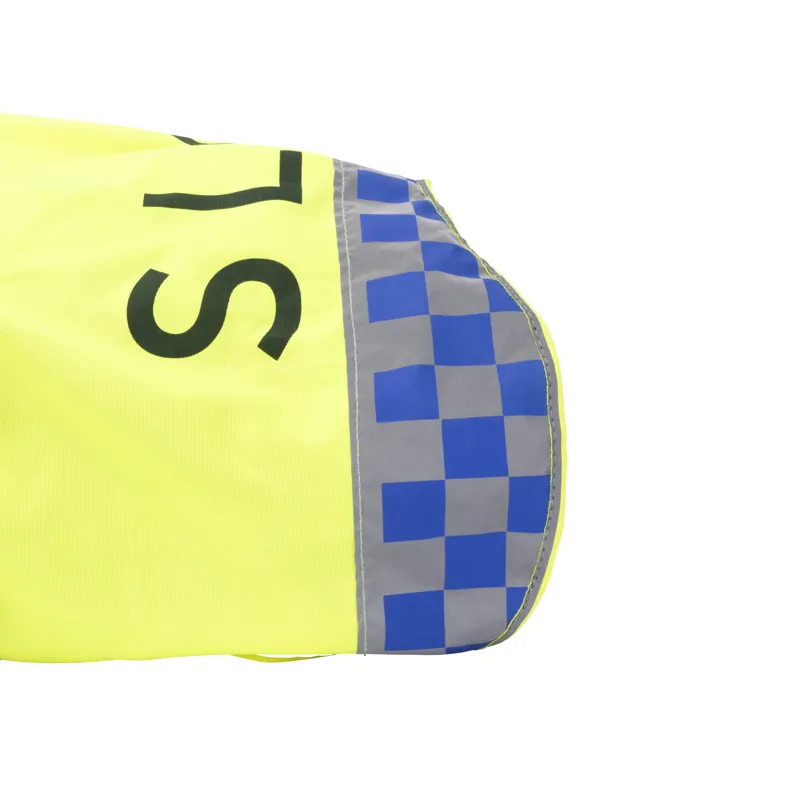 Shires EQUI-FLECTOR Reflective Mesh Dog Coat - Yellow-7