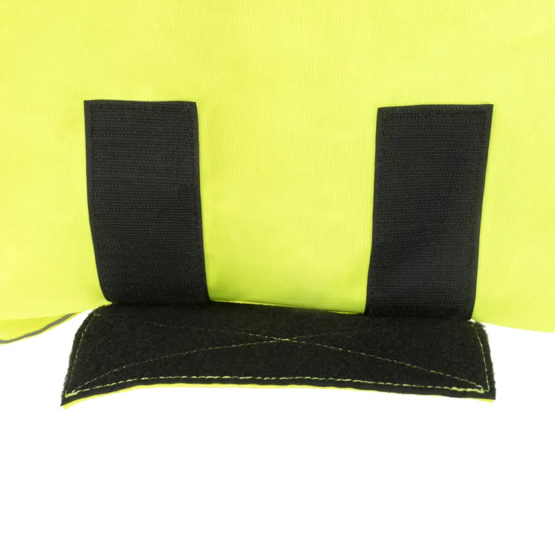 Shires EQUI-FLECTOR Reflective Mesh Dog Coat - Yellow-4