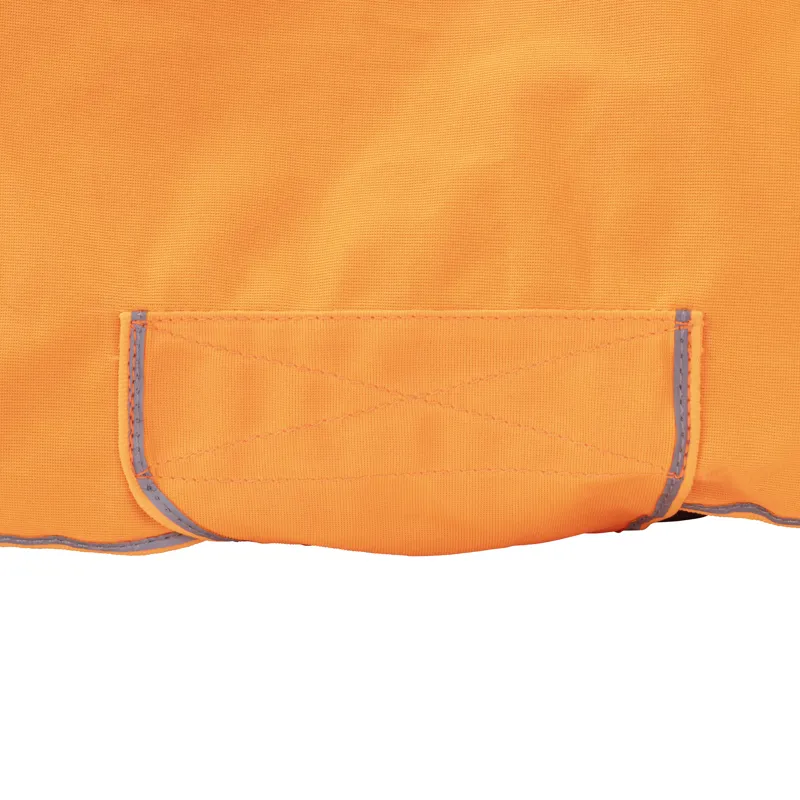 Shires EQUI-FLECTOR Reflective Mesh Dog Coat - Orange-8
