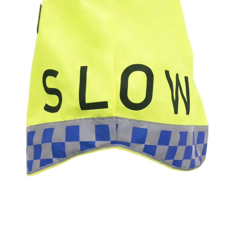 Shires EQUI-FLECTOR Reflective Mesh Dog Coat - Yellow-8