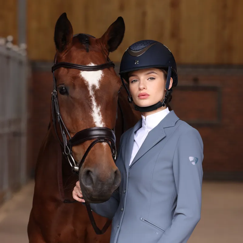 Shires Karben Ariel Ellipse SP Riding Hat - Navy-11