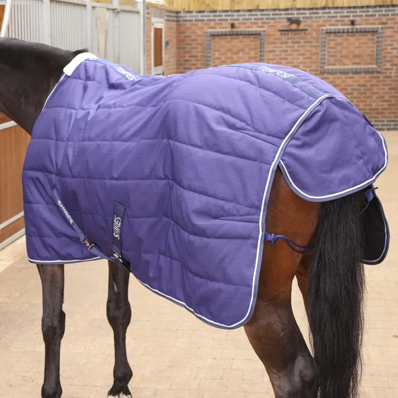 Shires Tempest Original 100g Stable Rug - Navy-5