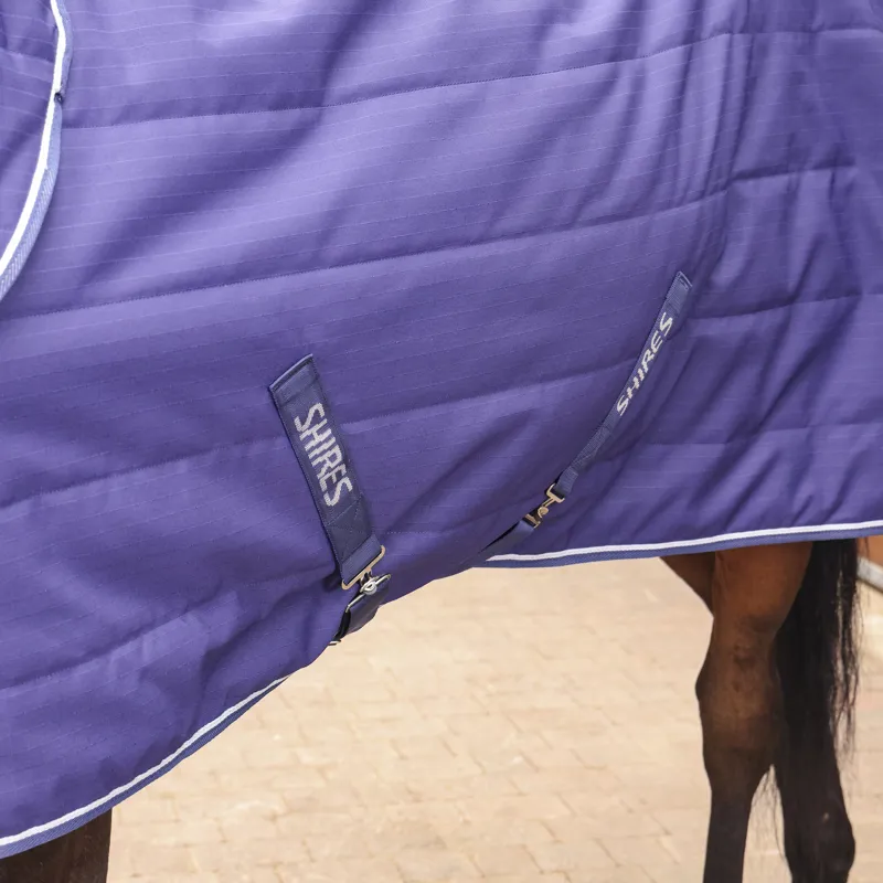 Shires Tempest Original 100g Stable Rug and Neck - Navy-1