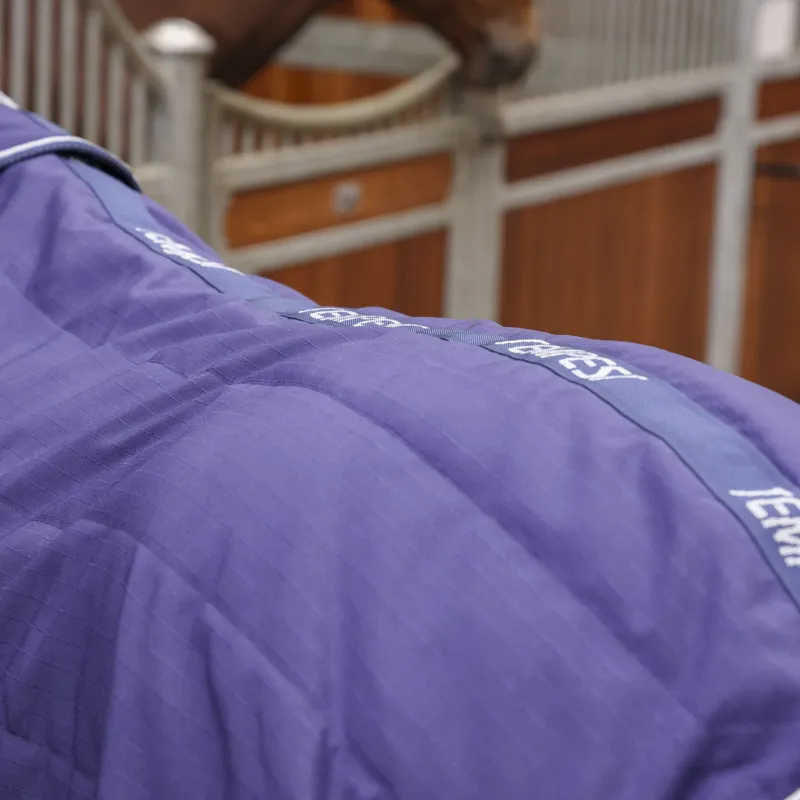 Shires Tempest Original 100g Stable Rug and Neck - Navy-4