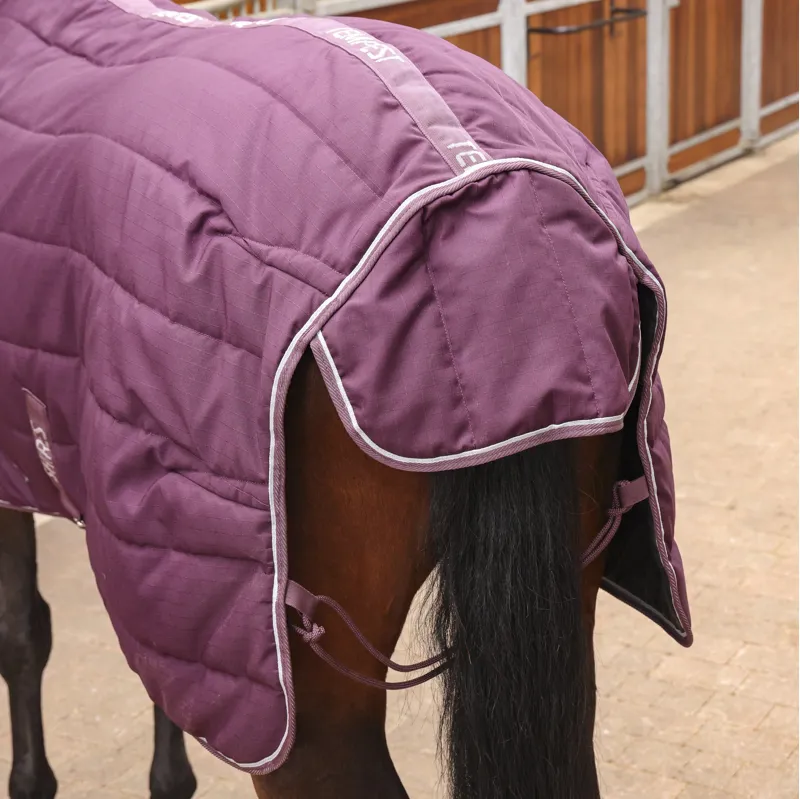 Shires Tempest Original 300g Combo Stable Rug - Burgundy-3