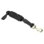 Shires Velociti Lusso Leather Lead Rope - Black