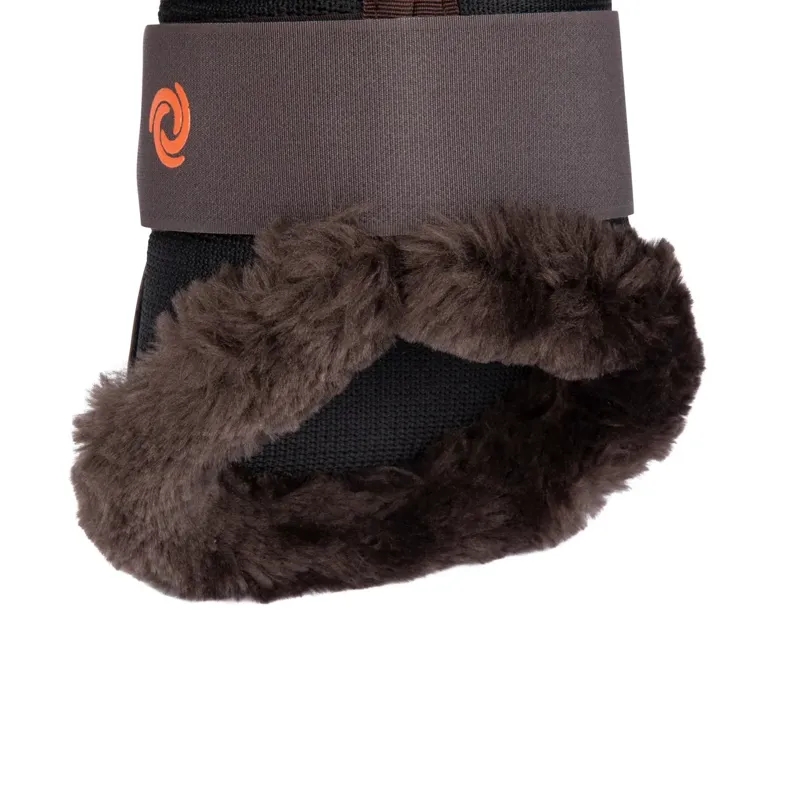 Shires ARMA Air Motion SupaFleece Brushing Boots - Brown-6
