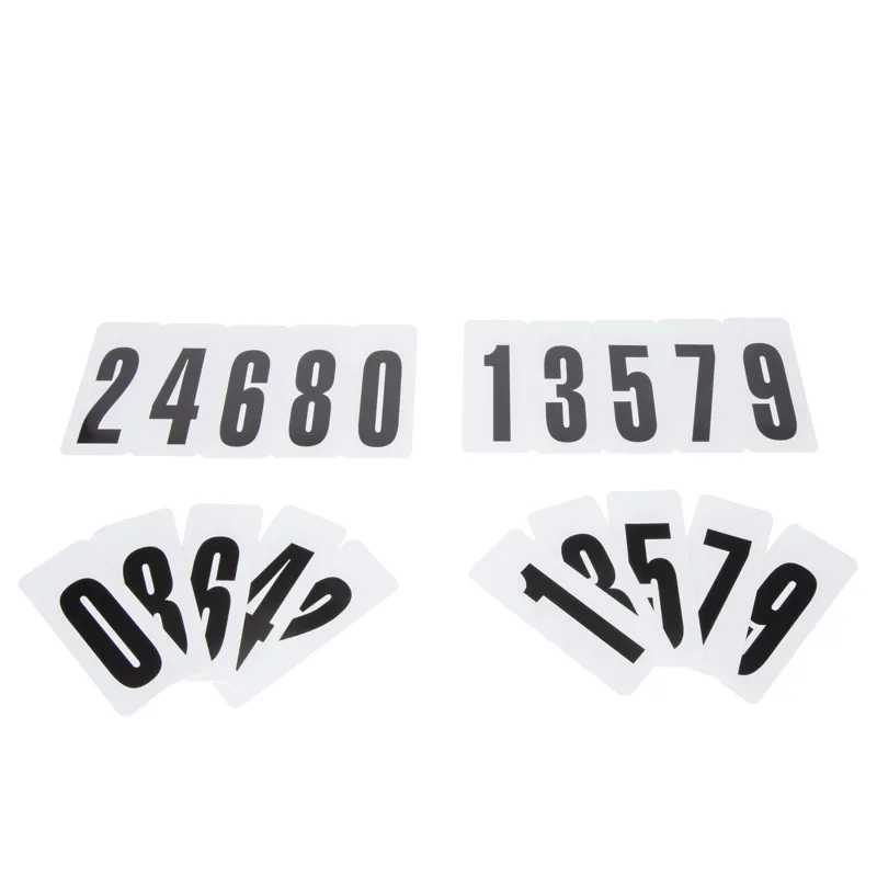 Shires Aubrion Number Bib Set - Black-7