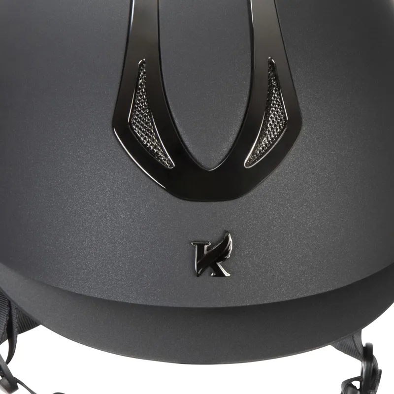 Shires Karben Sonic ID Riding Hat - Black-9