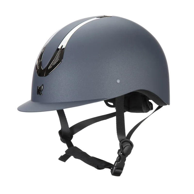 Shires Karben Sonic ID Riding Hat - Navy-1