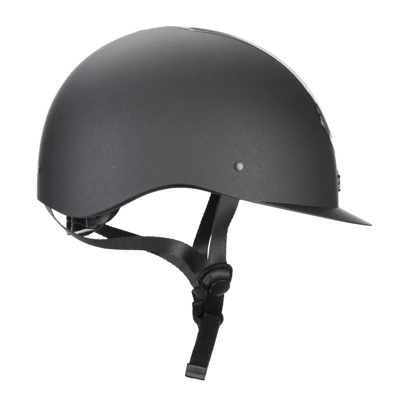 Shires Karben Sonic ID Riding Hat - Black-6
