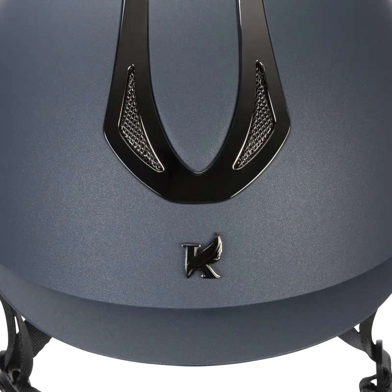 Shires Karben Sonic ID Riding Hat - Navy-9