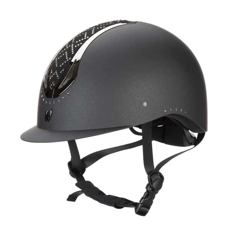 Shires Karben Sonic GXY Riding Hat - Black-1