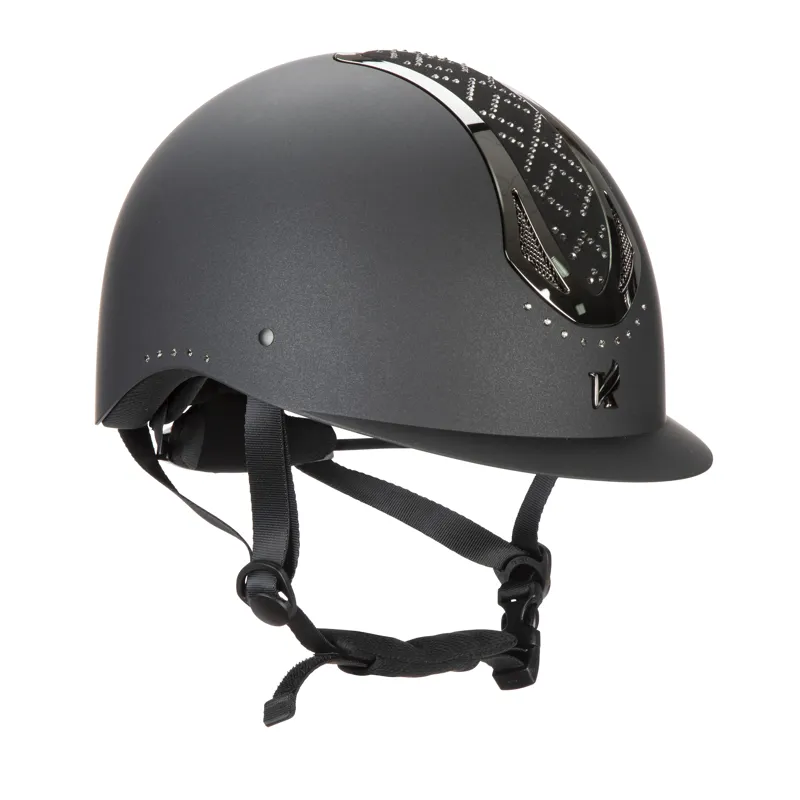 Shires Karben Sonic GXY Riding Hat - Black-4