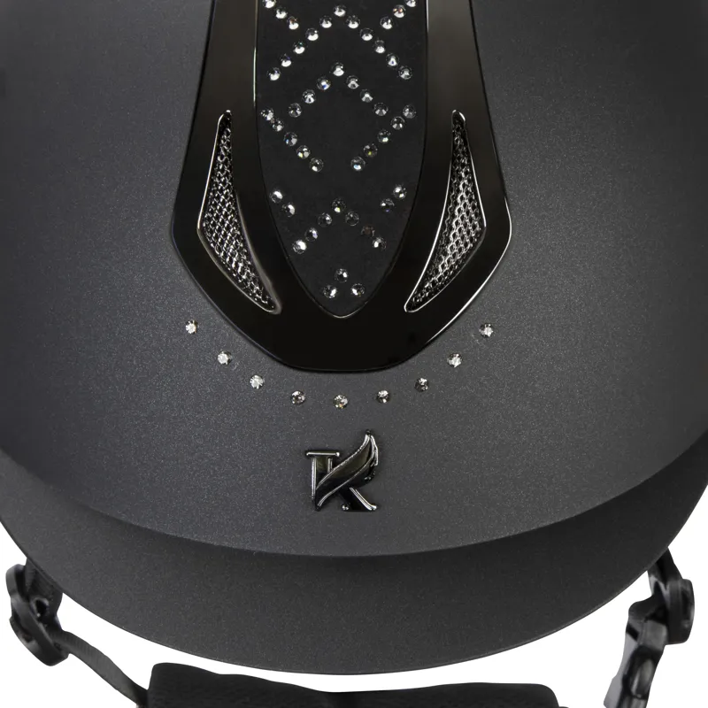 Shires Karben Sonic GXY Riding Hat - Black-9