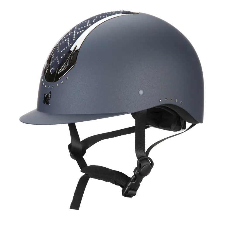 Shires Karben Sonic GXY Riding Hat - Navy-1