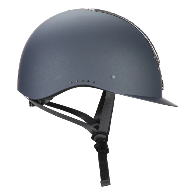 Shires Karben Sonic GXY Riding Hat - Navy-5