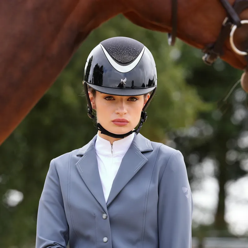 Shires Karben Ariel Ellipse SP Riding Hat - Black-10