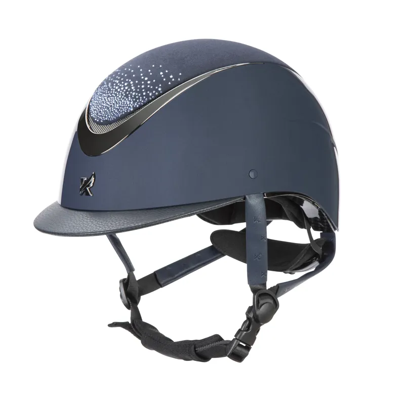 Shires Karben Ariel Ellipse SP Riding Hat - Navy-1