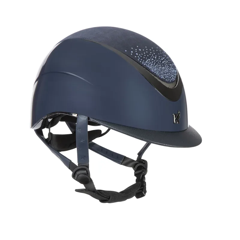 Shires Karben Ariel Ellipse SP Riding Hat - Navy-2