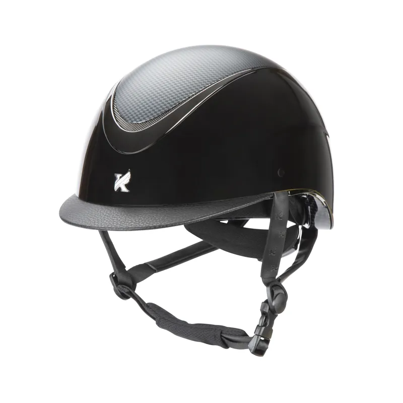 Shires Karben Drew Ellipse SP Riding Hat - Black-1
