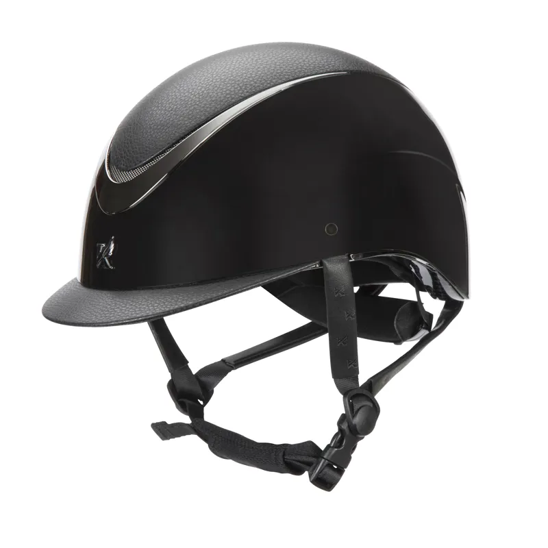 Shires Karben Carey Ellipse SP Riding Hat - Black-1