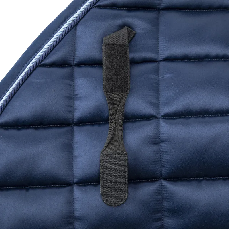 Shires ARMA Eltar Satin Jump Saddlecloth - Navy-1