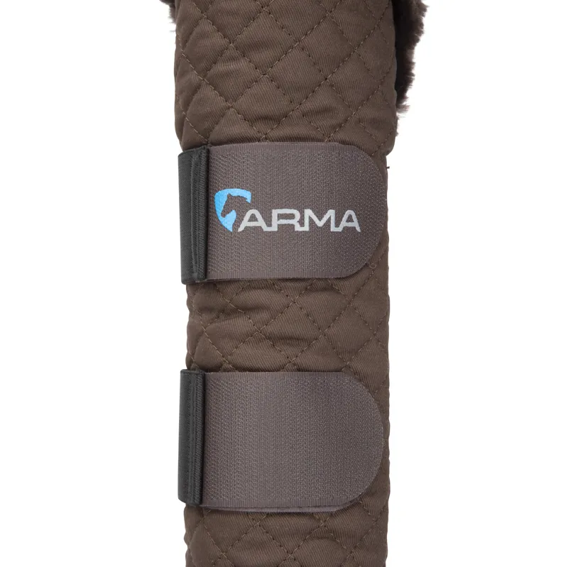 Shires ARMA SupaFleece Tail Guard - Brown-3