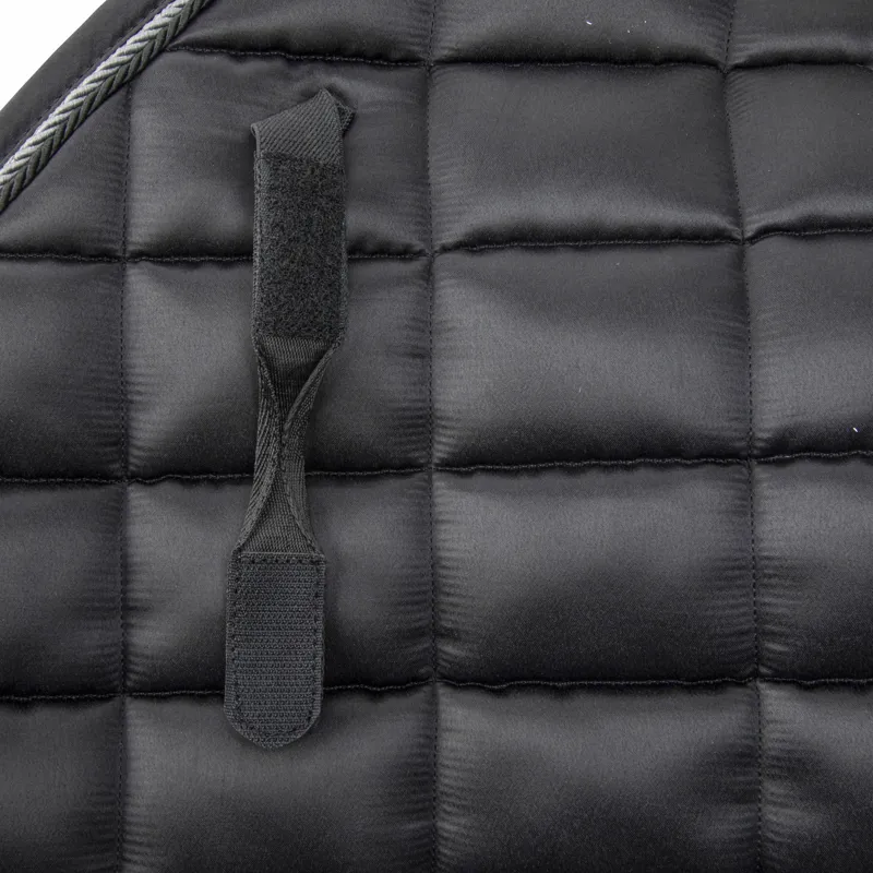 Shires ARMA Eltar Satin Jump Saddlecloth - Black-2