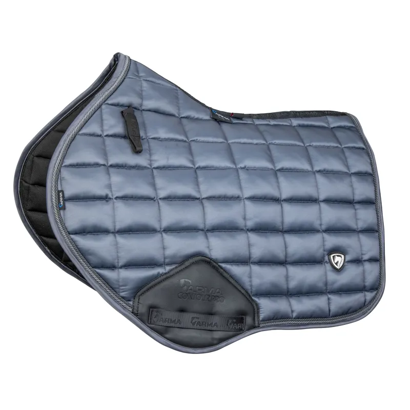 Shires ARMA Eltar Satin Jump Saddlecloth - Grey
