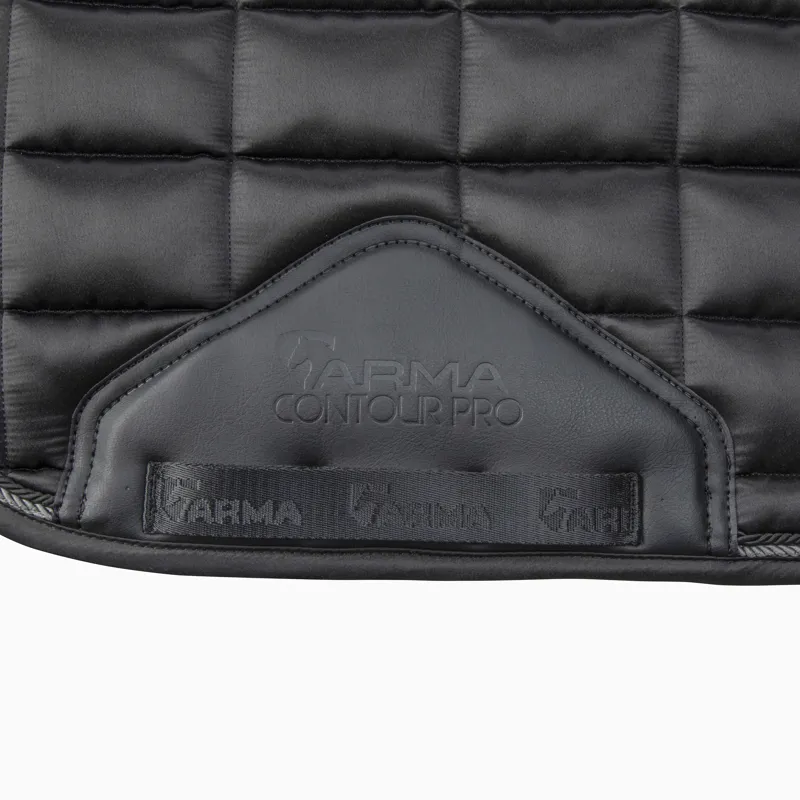 Shires ARMA Eltar Satin Saddlecloth - Black-4