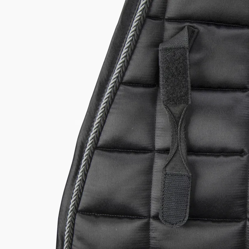 Shires ARMA Eltar Satin Saddlecloth - Black-1