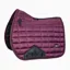 Shires ARMA Eltar Satin Saddlecloth - Black Cherry