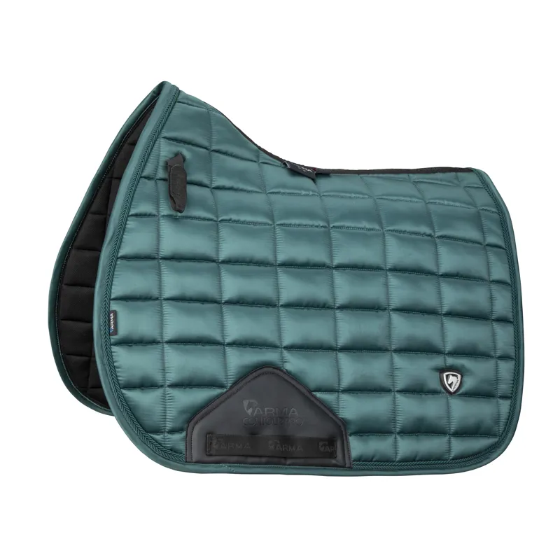 Shires ARMA Eltar Satin Saddlecloth - Green